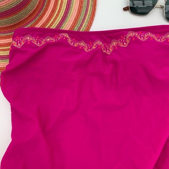 4/$25 Hula Honey One Piece Swimsuit Pink NEW - Picture 2 of 4